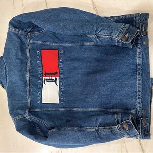 Lewis Hamilton x Tommy Hilfiger Denim Jacket Size XS *Oversized